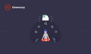 Illustration that symbolically represents the article topic - Best Practices for Email Marketing Automation