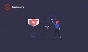 Illustration that represents black friday marketing