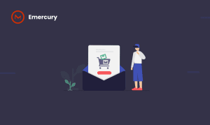 An illustration symbolizing Abandoned Cart Emails